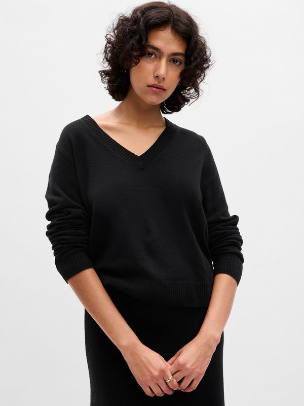 GAP GAP Knitted sweater with V-neck - Women