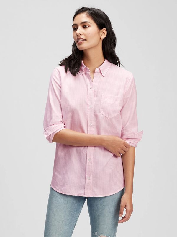 GAP GAP Shirt V-Fitted Boyfriend Oxf - Women