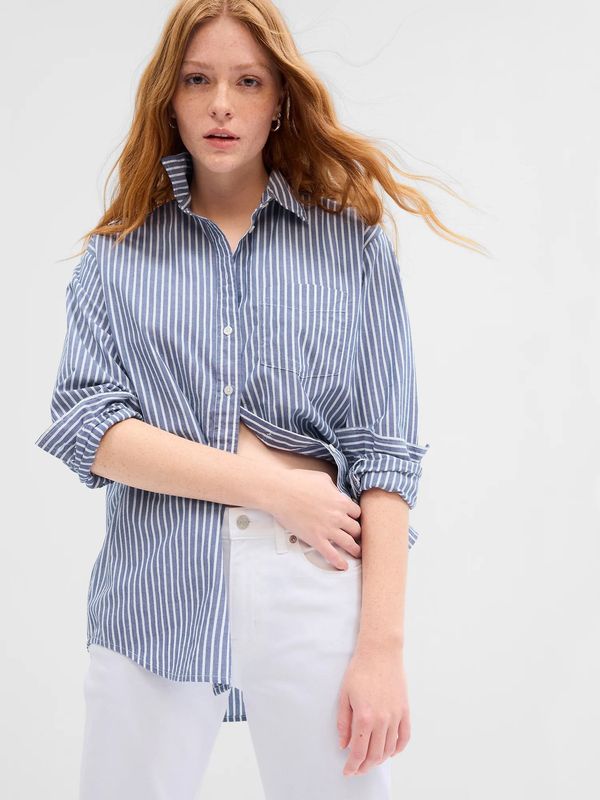 GAP GAP Striped Shirt Oversized - Women