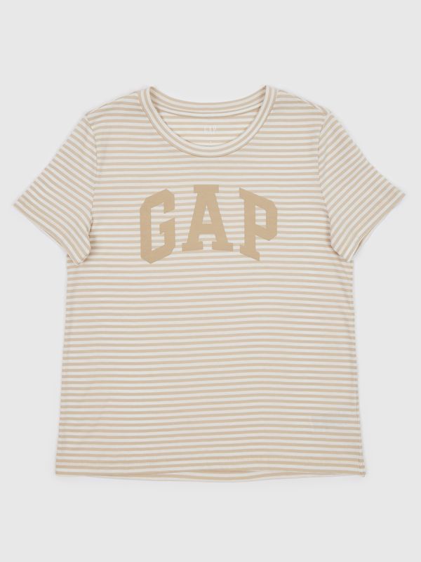 GAP GAP Striped T-shirt with logo - Women