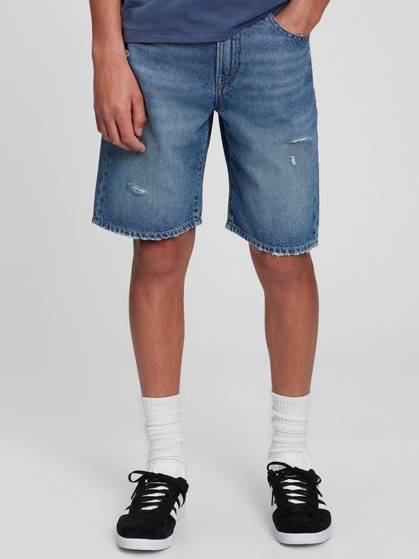 GAP GAP Teen Denim Shorts '90s loose Washwell - Guys