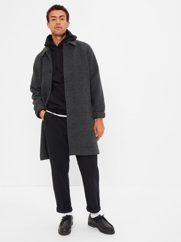 GAP GAP Wool Checkered Coat - Men