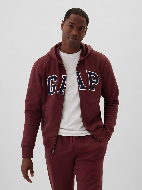 GAP GAP Zip Hoodie Logo - Men's