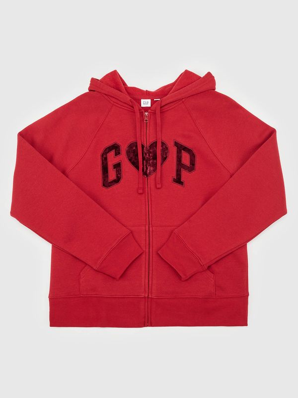 GAP GAP Zip-up hoodie with logo - Women's