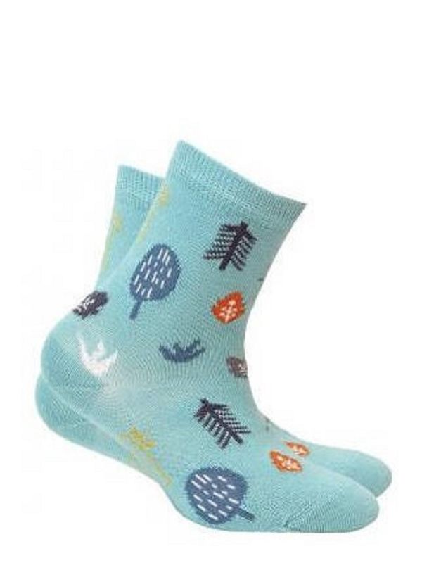 Gatta Gatta G34.01N Cottoline girls' socks patterned 27-32 turquoise 290