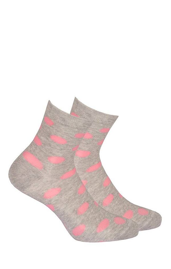 Gatta Gatta G44.01N Cottoline girls' socks patterned 33-38 aluminium 227