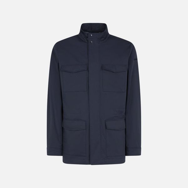 GEOX GEOX Blue men's jacket Eolo - Men's