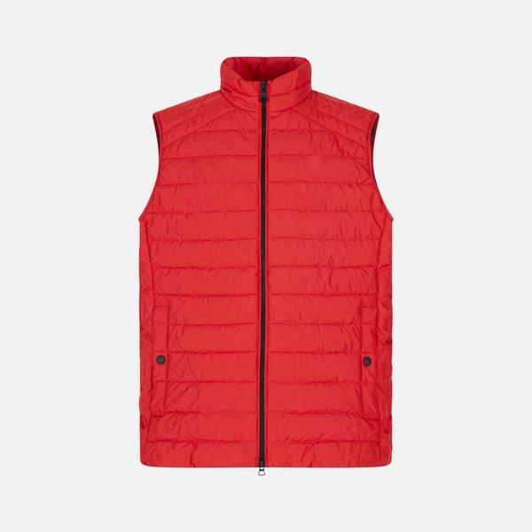 GEOX GEOX Red men's down jacket Kennet - Men's