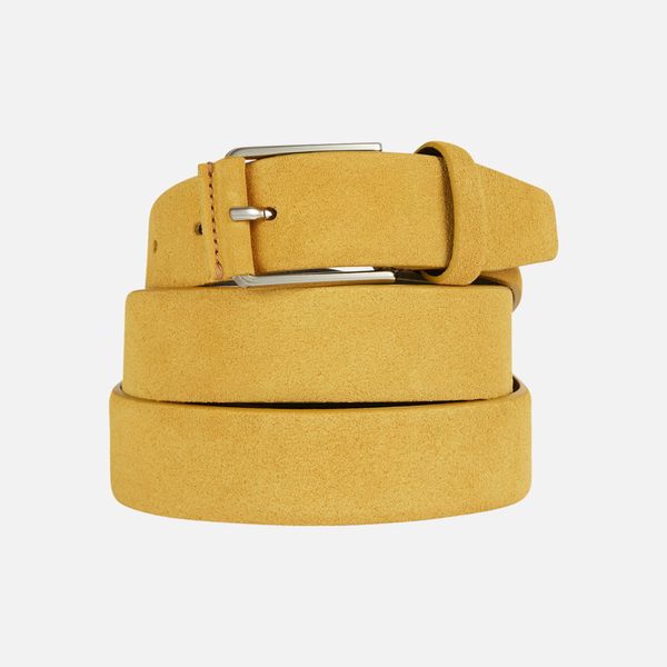 GEOX GEOX Yellow men's belt - Men's