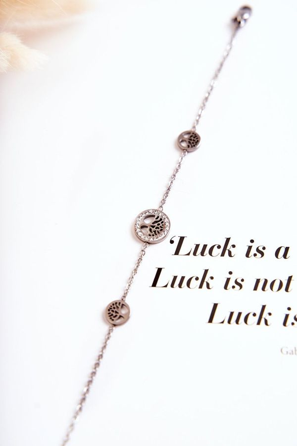 Giorgio&Dario Giorgio&Dario Women's Bracelet Celebrity Three Trees of Life Silver