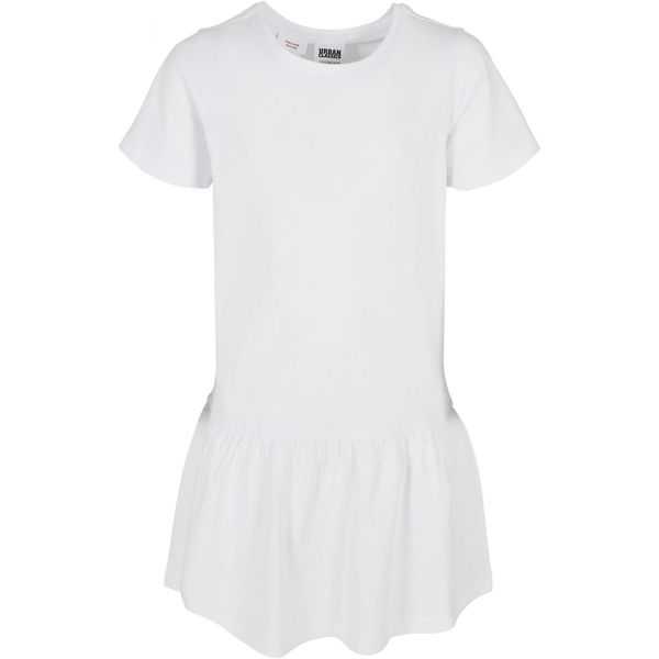 Urban Classics Girls' dress Valance T-shirt white