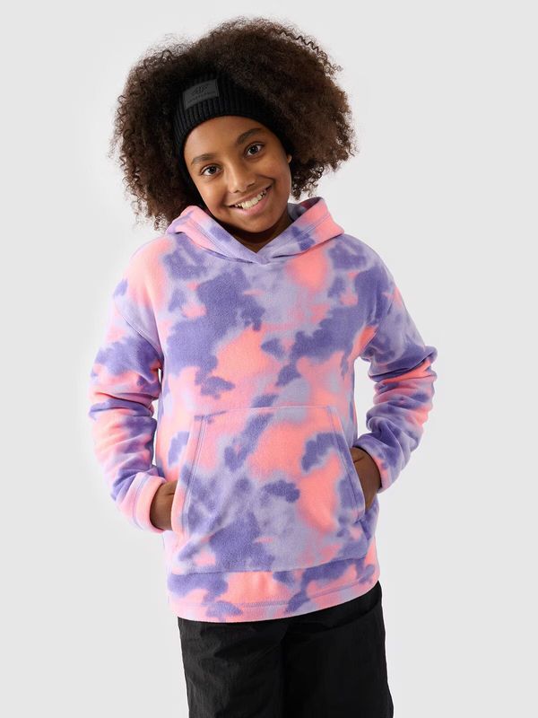 4F Girls' fleece sweatshirt 4F