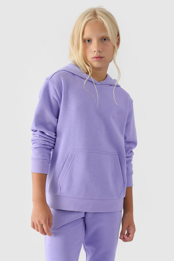 4F Girls Non-Zip Hoodie Smooth 4F 4FJWMM00TSW