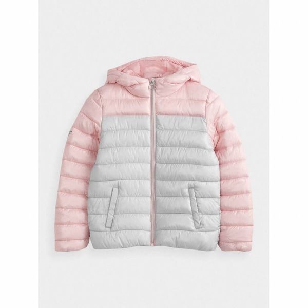 4F Girls' quilted jacket 4F HJZ21-JKUDP001A