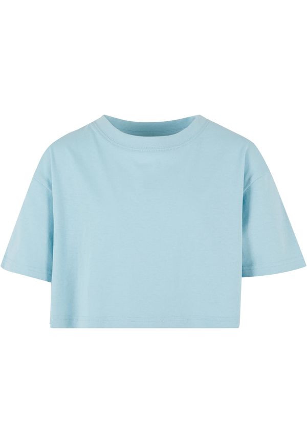 Urban Classics Kids Girls' Short T-Shirt Kimono Tee - Blue