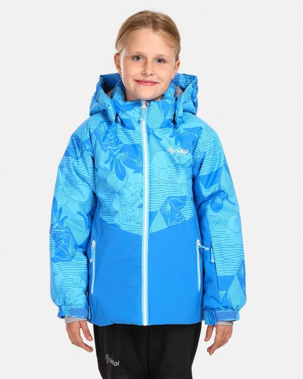 Kilpi Girls' ski jacket Kilpi SAMARA-JG Blue