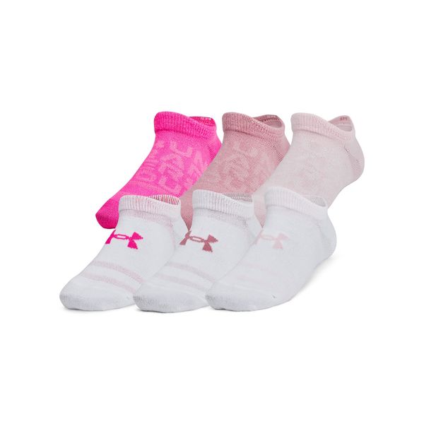 Under Armour Girls' socks Under Armour Yth Essential No Show 6pk