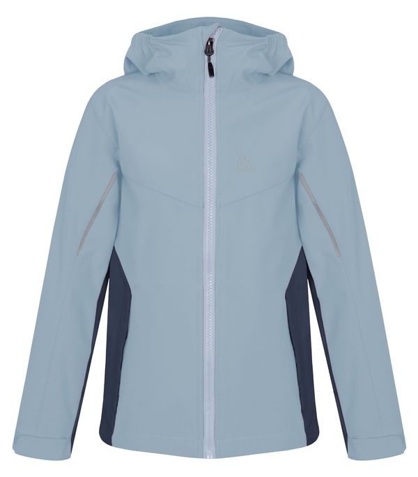 HANNAH Girls' softshell jacket Hannah CAPRA JR blue fog/insignia blue