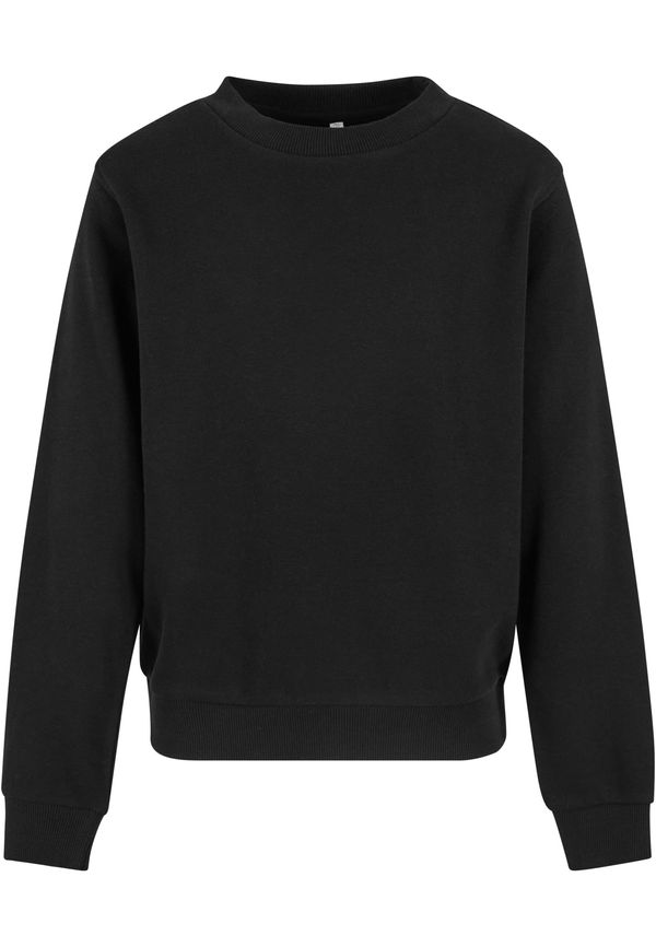 Urban Classics Girl's sweatshirt Light Terry Crewneck black