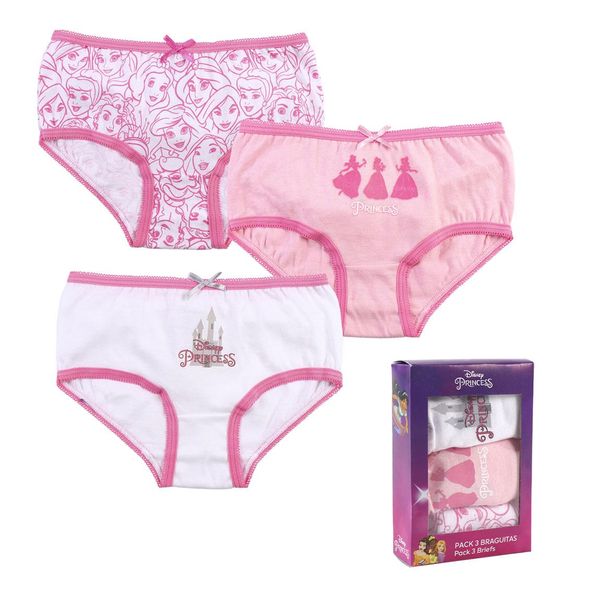 Princess GIRLS' UNDERWEAR SET SINGLE JERSEY 3 PIECES PRINCESS