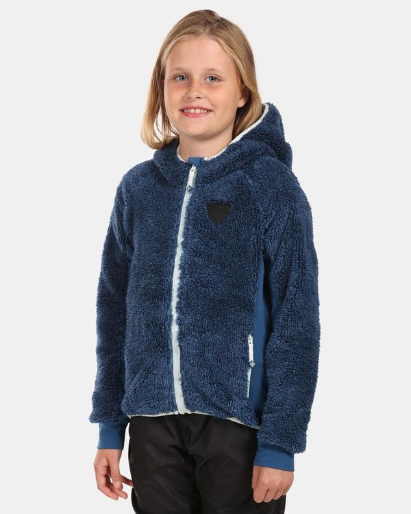 Kilpi Girl's warming sweatshirt Kilpi NORKA-JG Dark blue