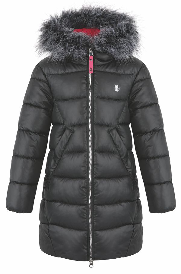 LOAP Girls' winter coat LOAP INTIMOSS Black