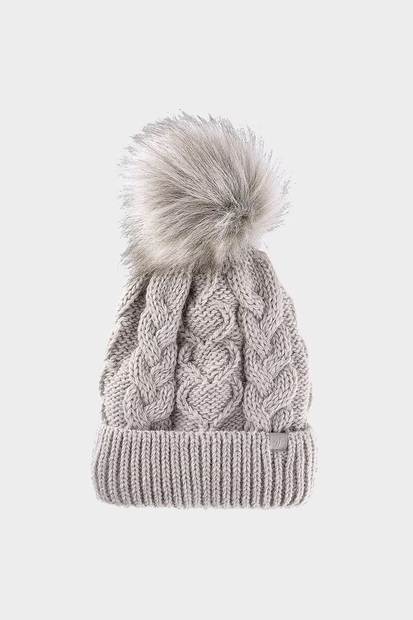 4F Girls Winter Hat 4F Beige 4FJWAW24