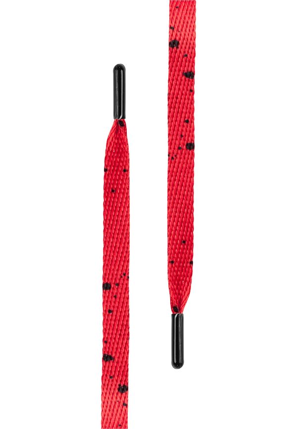 TUBELACES Gold Flat Splatter II Pack (5-Pack) laces red/black