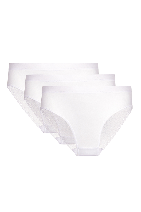 Gorteks Gorteks Cecily panty with lace back triple pac