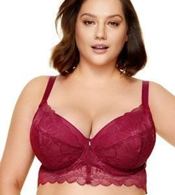 Gorteks Gorteks Charlize lace padded bra dark re