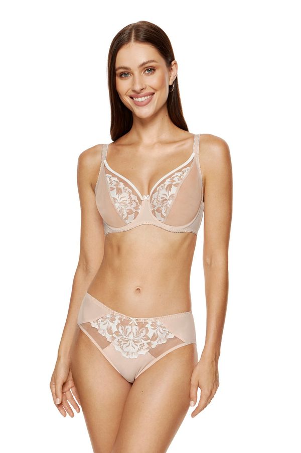 Gorteks Gorteks Egerie embroidered soft bra plus siz