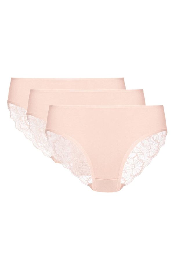 Gorteks Gorteks Emilia panty with lace back triple pac