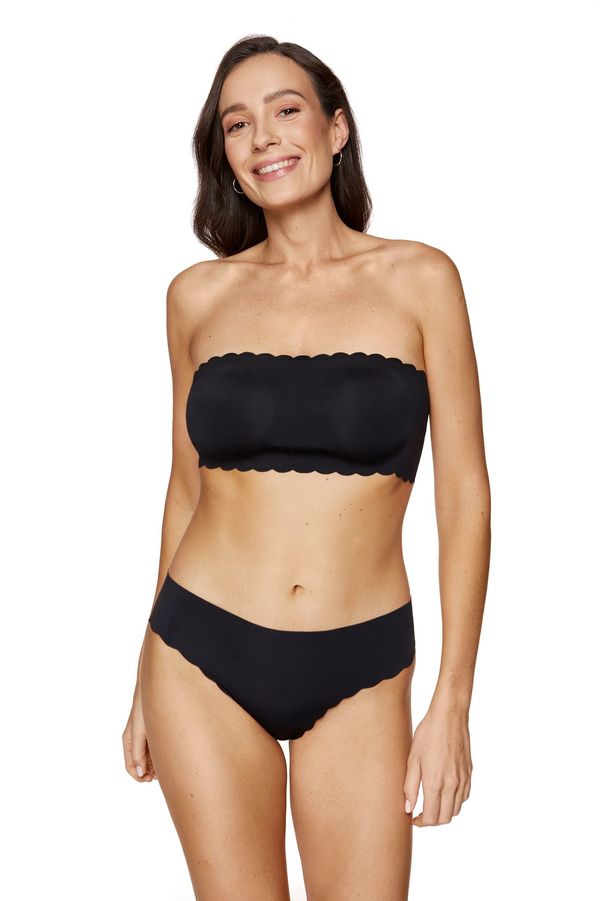 Gorteks Gorteks Lucky strapless bandeau top with removable pads