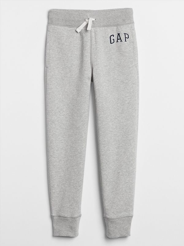 GAP Gray Boys' Kids' Sweatpants GAP Logo camo print pull-on joggers