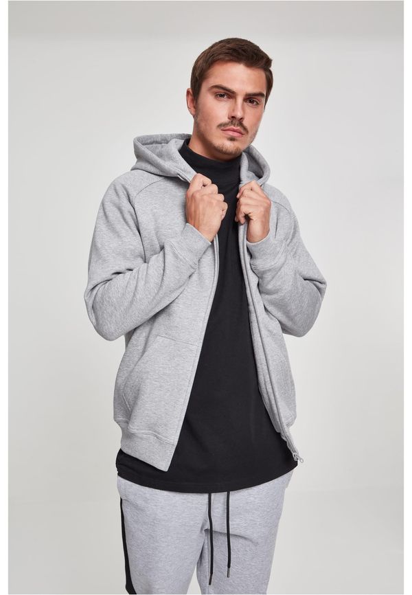 Urban Classics Gray hooded zipper