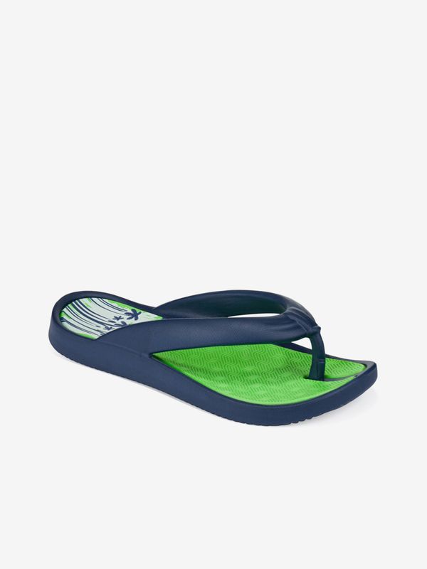 LOAP Green-blue women's flip-flops LOAP PHINEA