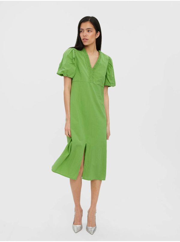 Vero Moda Green dress AWARE by VERO MODA Thilde - Women's