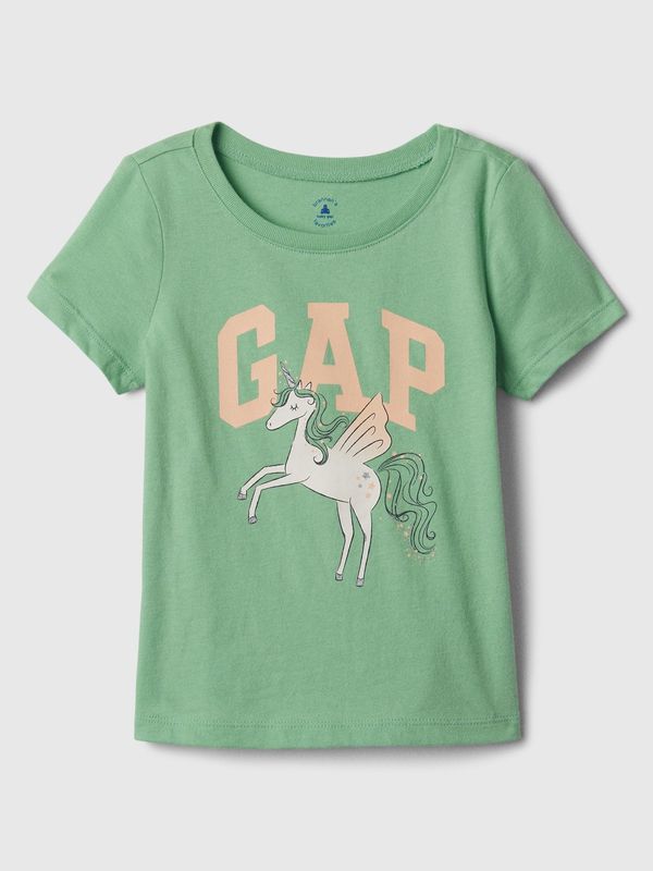 GAP Green Girl's T-Shirt GAP