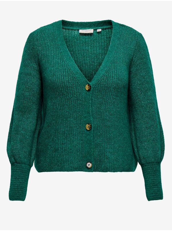 Only Green Ladies Cardigan ONLY CARMAKOMA Clare - Ladies