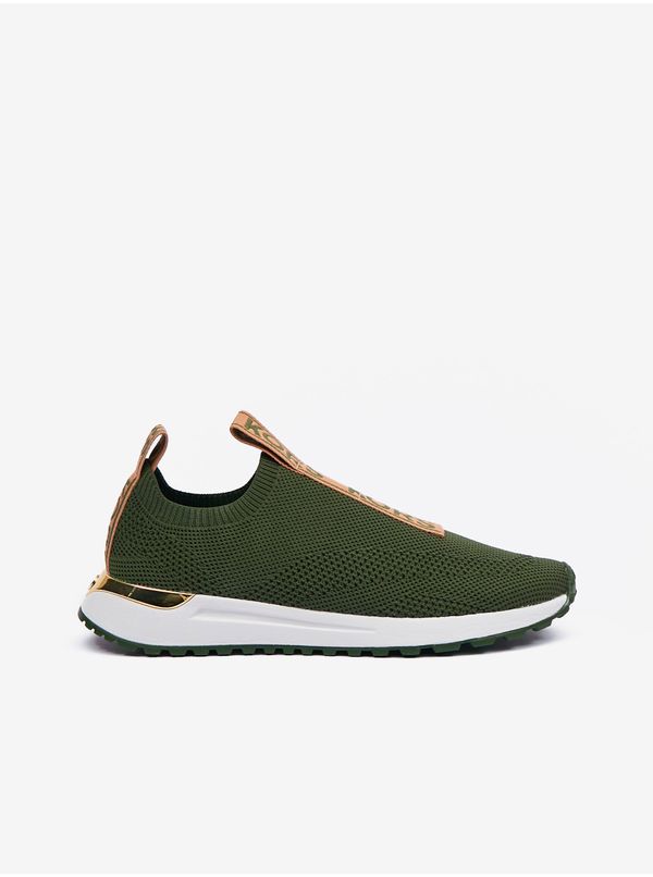 Michael Kors Green Ladies Slip on Sneakers Michael Kors Bodie - Women