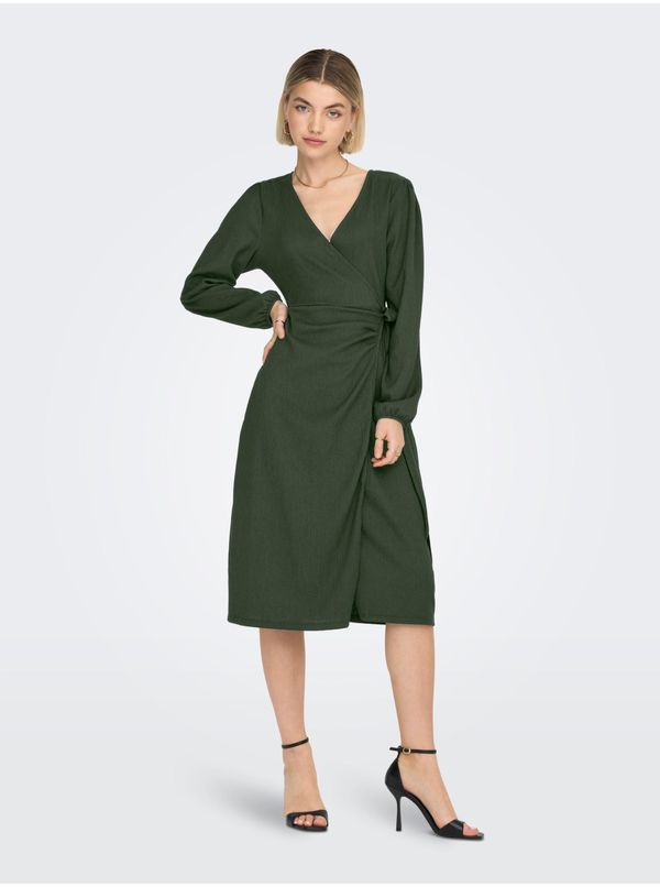 Only Green Ladies Wrap Dress ONLY Merle - Women