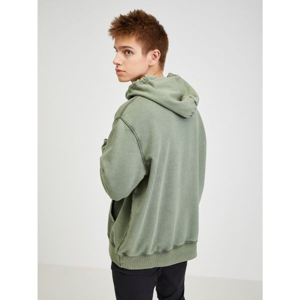 Diesel Green Mens Hoodie Diesel - Men