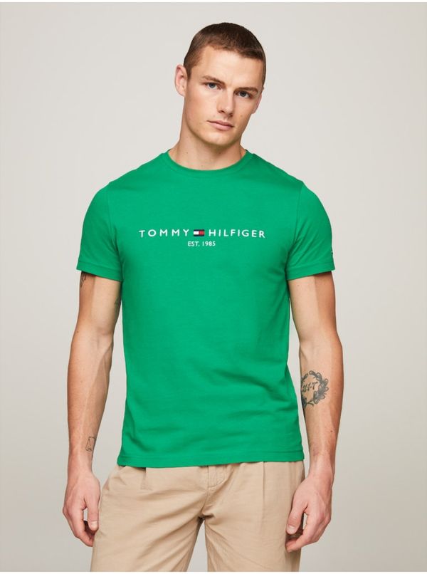 Tommy Hilfiger Green Men's T-Shirt Tommy Hilfiger - Men