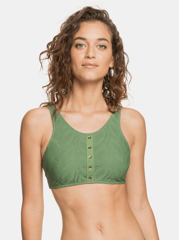 Roxy Green Patterned Swimsuit Top Roxy - Women