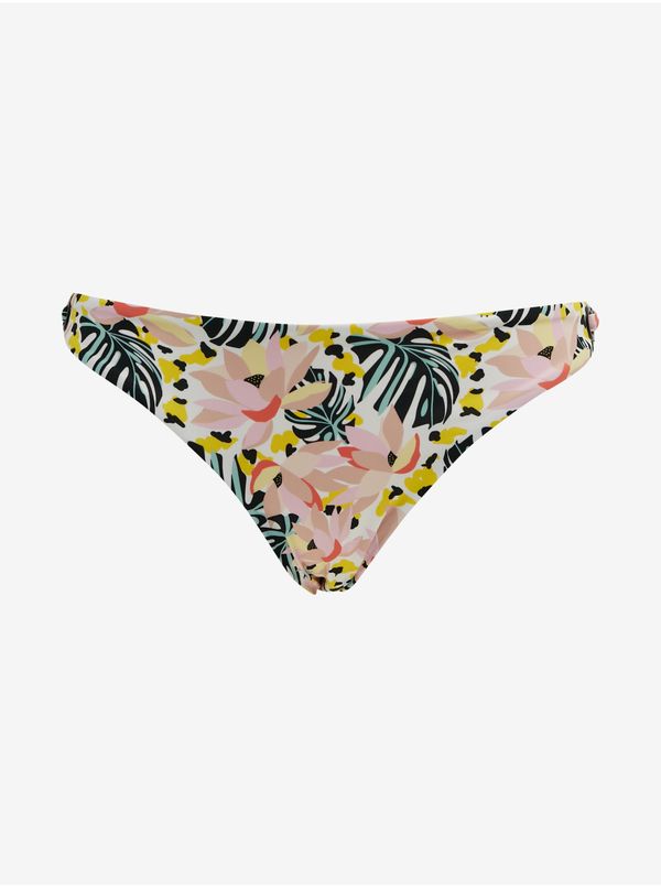 Orsay Green-pink women's patterned bikini bottoms ORSAY