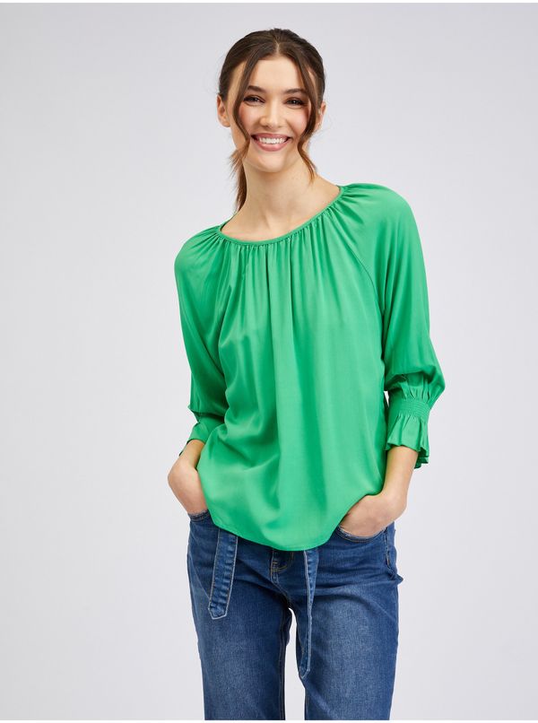 Orsay Green women's blouse ORSAY