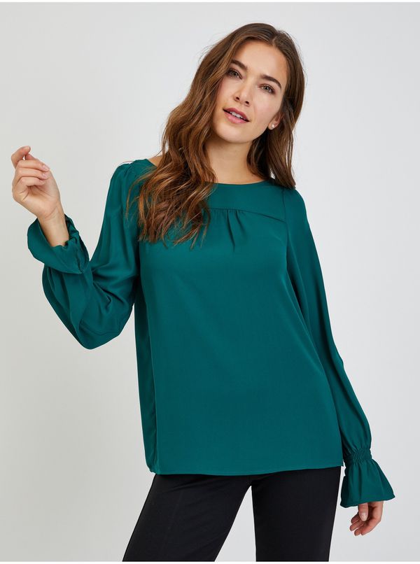 Orsay Green women's blouse ORSAY