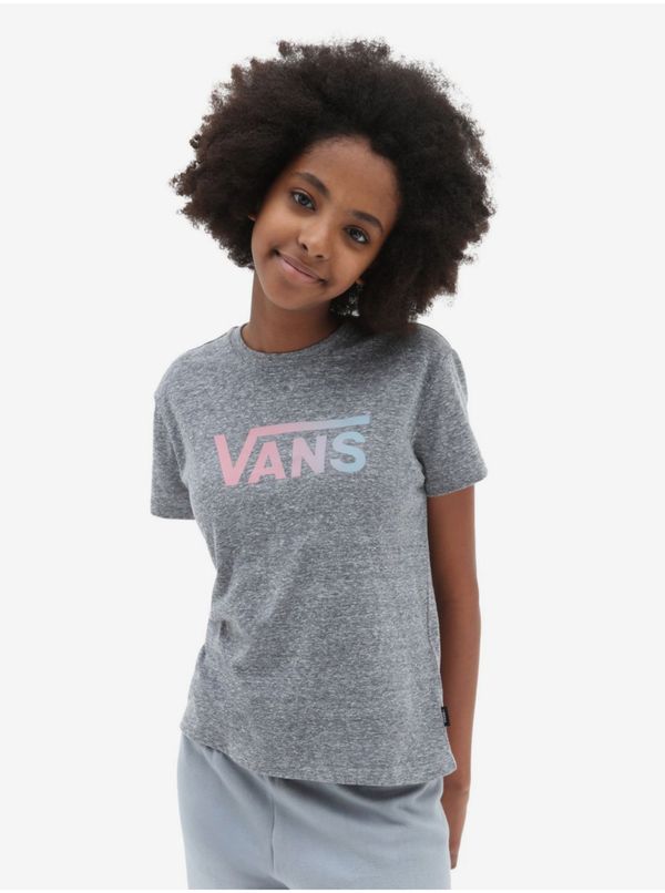 Vans Grey Girl Brindle T-Shirt VANS - Girls