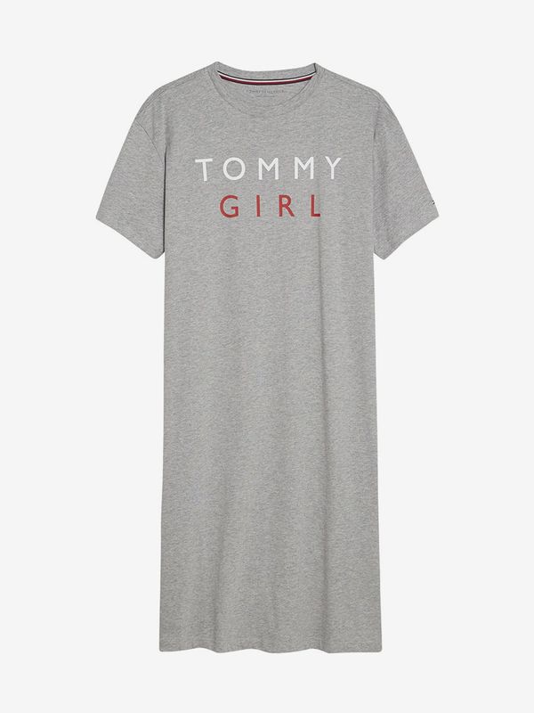 Tommy Hilfiger Underwear Grey home dress with Tommy Hilfiger Underwear logo