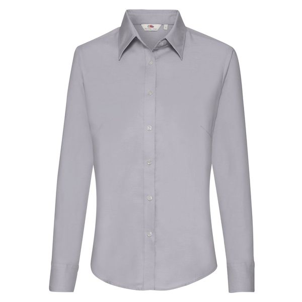 Fruit of the Loom Grey lady-fit shirt Oxford Fruit Of The Loom